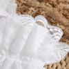 KMGDM Elegant Sleeve Wrist Cuffs, Ruffled Sweet Oversleeves, Removable Shirt Sleeves for Halloween, Cosplay, and Special Occasions view 4