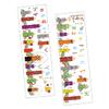 MOLUCKFU Self-Adhesive Pencil-Illustration Letter Wall Stickers view 1