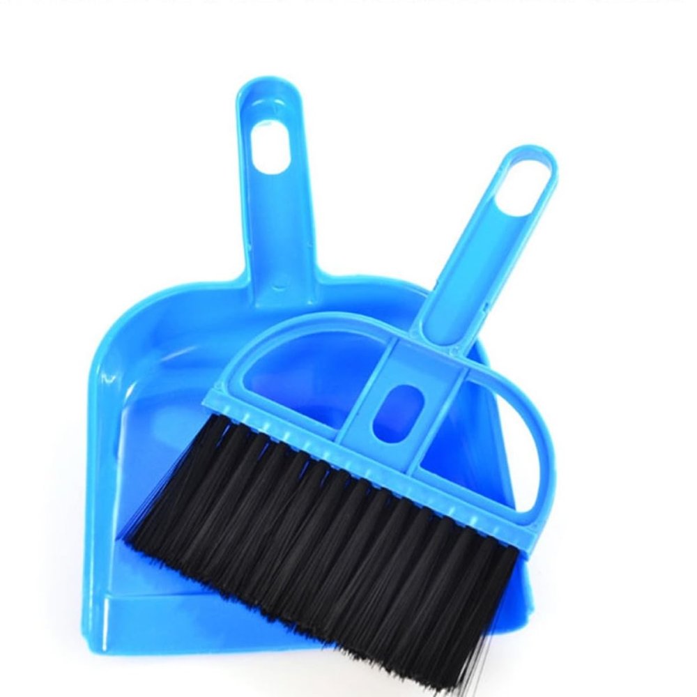 HAPINARY Small Plastic Cage Cleaner for Small Cages, Blue