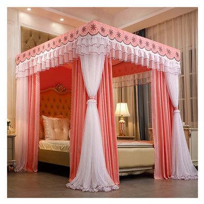 YKMYXZ Kids' Bed Tent, 360° Protection & Shade, Canopy for 1.5 m/1.8 m/2 m Beds (Style 8, 180 × 220 × 200 cm)