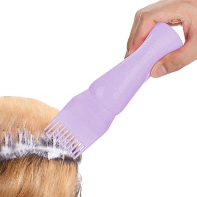 Hair Dye Comb Bottle, Root Comb Applicator Bottle
