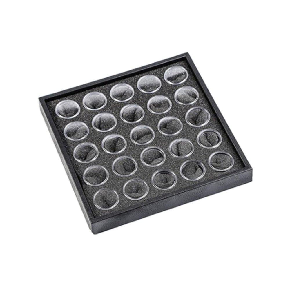 DIYEAH Nail Art Rhinestone Organizer Box with 25 Compartments
