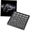 DIYEAH Nail Art Rhinestone Organizer Box with 25 Compartments view 2