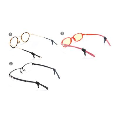Silicone Non-Slip Glasses Ear Grips, Small