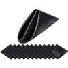 Luxury Satin Cloth Napkins, 50/100-Piece Set, 43 × 43 cm, Gold/Black view 1