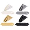 Luxury Satin Cloth Napkins, 50/100-Piece Set, 43 × 43 cm, Gold/Black view 2