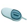 Patient Care Bedpan with Lid, Round Plastic Bedpan view 1