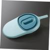 Patient Care Bedpan with Lid, Round Plastic Bedpan view 2