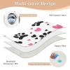 Waterproof Dog Pad, 3-Layer, Leak-Proof, 86.4 x 132.1 cm, Pink / Black view 3