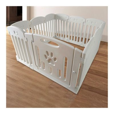 HBOOMOEM Portable Puppy Playpen, Pet Fence, 150 × 65 cm (59 × 25.6 in)