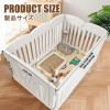 HBOOMOEM Portable Puppy Playpen, Pet Fence, 150 × 65 cm (59 × 25.6 in) view 2