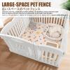 HBOOMOEM Portable Puppy Playpen, Pet Fence, 150 × 65 cm (59 × 25.6 in) view 3