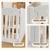HBOOMOEM Portable Puppy Playpen, Pet Fence, 150 × 65 cm (59 × 25.6 in) view 4