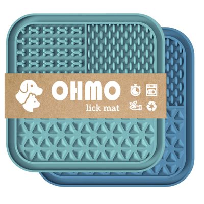 OHMO Dog Lick Mat, 2 Pcs for Pets
