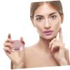 minkissy Round Eyelash Storage Boxes, 6-Pack, Pink view 2