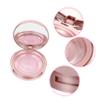 minkissy Round Eyelash Storage Boxes, 6-Pack, Pink view 4