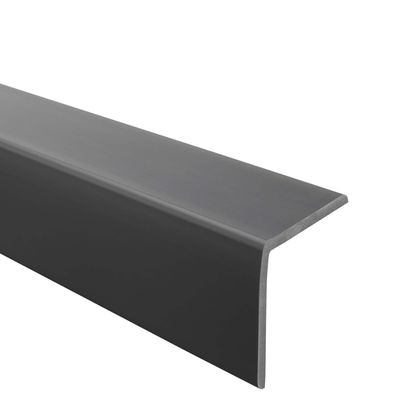 Quest Flexible PVC Angle Profile 50 x 50 mm, Dark Gray, 200 cm