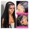 Premium Human Hair Lace-Front Wig, 180% Brazilian Remy Hair view 3
