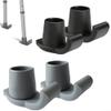 Hasaller 2-Pack Walker Ski Glides view 2