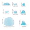 KOMBIUDA Realistic Resin Iceberg Set, 8-Piece Miniature Aquarium Snow Mountain Ornaments for DIY Crafts and Christmas Decor view 2