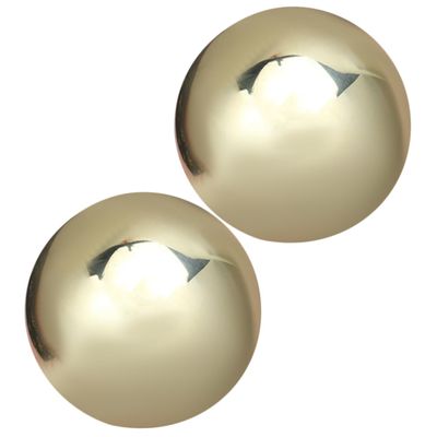 HAPINARY Brass Hand Massage Balls, Portable Relaxation Balls