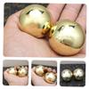 HAPINARY Brass Hand Massage Balls, Portable Relaxation Balls view 3