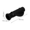 Beaupretty 2-Piece Wheelchair Handle Covers, Left and Right, Comfortable Grips for Shopping Carts and Mobility Aids view 2