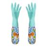UALXPAO Green Long Rubber Cleaning Gloves view 1