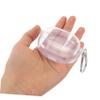 UKCOCO Clear Hard Protective Earbud Case with Carabiner, Compatible with Redmi Buds Pro view 3