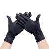 UALXPAO Latex Cleaning Gloves, Black, 50 Pieces, XS view 3