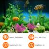 QUARKZMAN 10-Pack Aquarium Artificial Plants, Red Coconut Leaves view 3