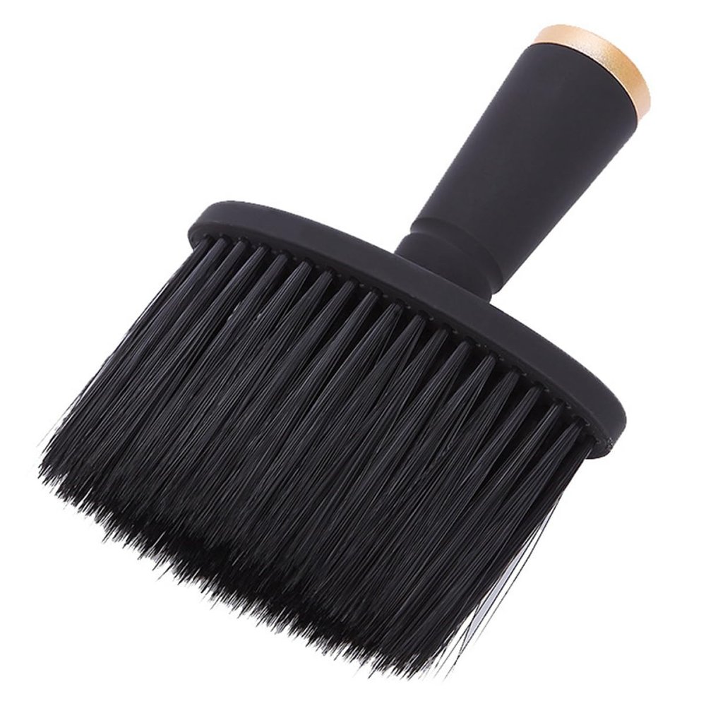 Black Nylon and PP Barber Brush for Removing Loose Hair