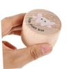 Alipis Round Wooden Tooth Keepsake Box for Children and Babies view 3