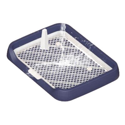 Flat Dog Toilet with Grid Tray