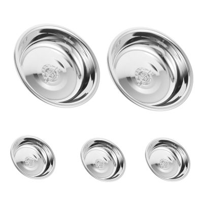 BUGUUYO Stainless Steel Cat Bowl Set of 5