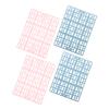 BUGUUYO Pack of 4 Rabbit Plastic Floor Mats, Durable and Skin-Friendly, for Cages, Bathrooms, or Balconies view 1