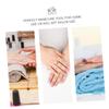 VINTORKY Nail Buffer Blocks, 120/120/120/120 Grit, 10-Piece Sponge Set, Four-Sided, for Natural Fingernails and Toenails view 3