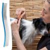 Dog Comb, Pet Comb with Metal Teeth for Dogs view 4