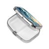 Wave Sailboat Mwe Travel Pill Case with 2 Compartments view 2