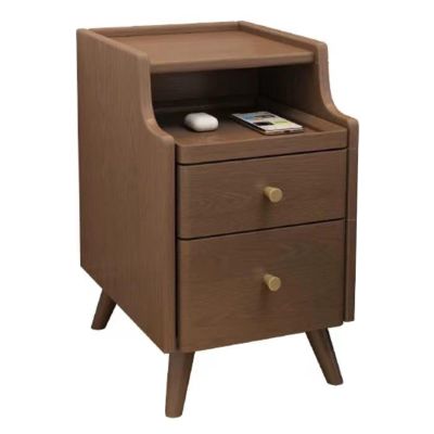 FBHDKJNFG Bedroom Nightstand with Large-Capacity Storage, Beige, 40 × 40 × 50 cm