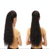61 cm Heat-Resistant Corn-Wave Synthetic Curly Ponytail Extension with Velcro view 4