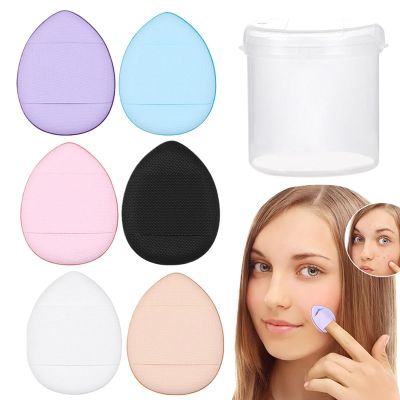 Finger Powder Puffs, Finger Sponge Makeup Air Cushion Puffs, 6-Piece Set