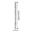 Kids' Growth Chart Wall Mirror Sticker view 2