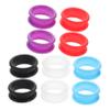Mikinona Pet Grooming Scissors Silicone Finger Guards, Comfortable Colorful Handles view 1