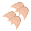 Pointe Shoe Toe Covers, 4-Piece, Silicone, Pink view 1