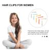 FRCOLOR 10-Piece Wavy Acetate Hair Clips for Fine Hair view 4
