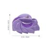 FRCOLOR 6-Pack Medium Leaf Claw Clips, ABS, Strong Hold view 2