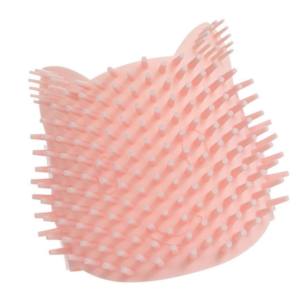 Toddmomy Self-Cleaning Cat Massage Comb - Wall Mounted - Pink