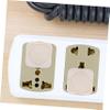 TOPBATHY 45-Pack ABS Plastic Outlet Covers, White view 4