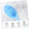 Silicone Bath Brush with Long Handle, Blue view 4